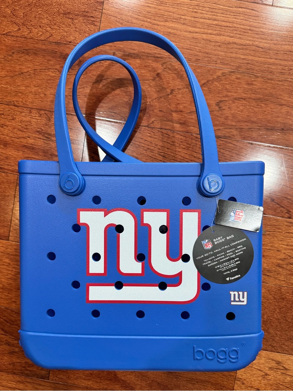 New York Giants Blue Bogg Bag NWT